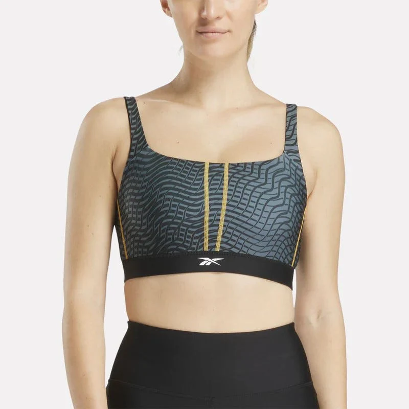 Hype Pack Blocked Allover Print Women's Bralette