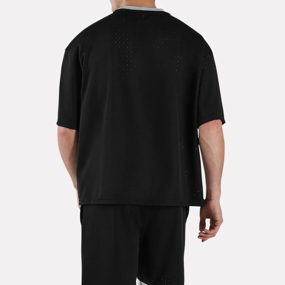 Identity Basketball Mesh Relaxed Men's T-Shirt - Image 2