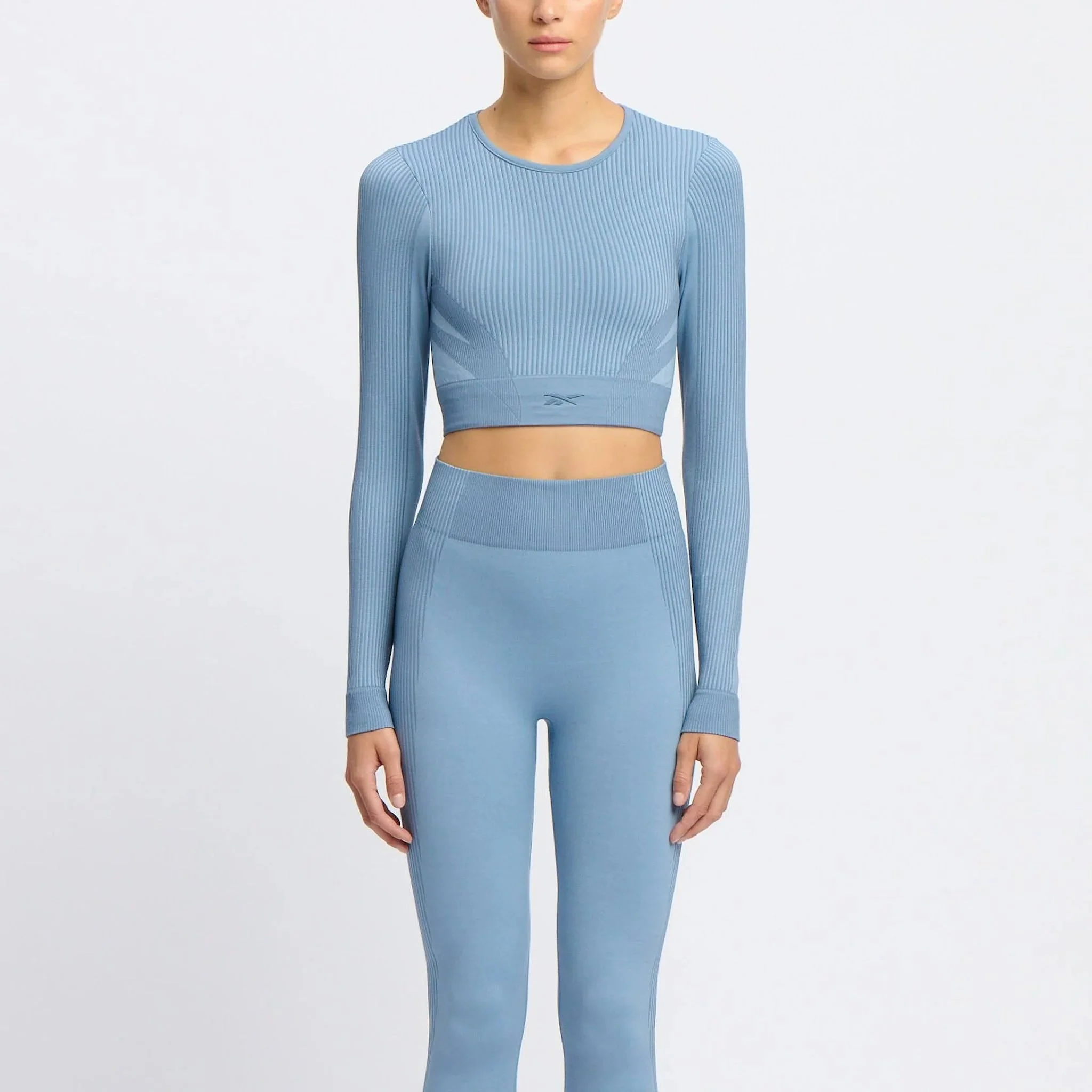 Lab Long Sleeve Seamless Crop Women's Top